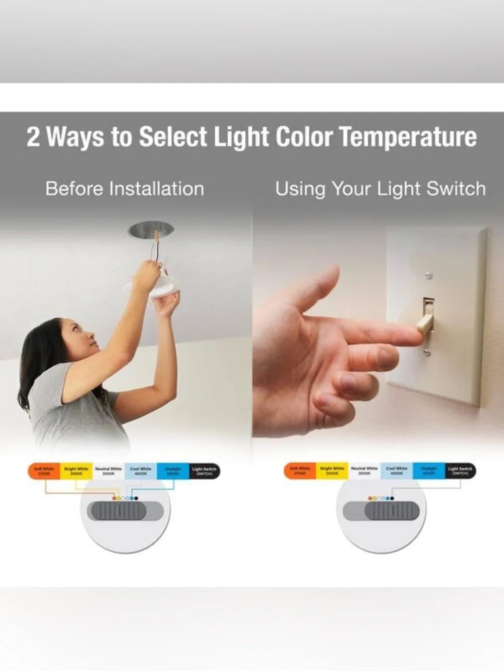 Feit Electric LED Recessed Downlight 4 Pack